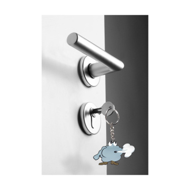 Logo trade advertising products image of: CustomMade Keyring