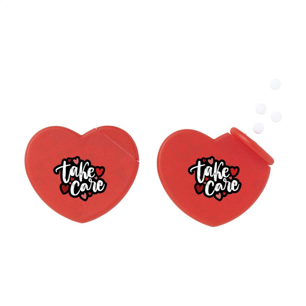 Logotrade promotional gift picture of: HeartMint peppermints