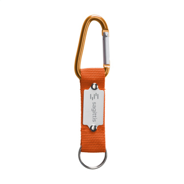 Logo trade corporate gifts image of: KeyTex carabiner hook