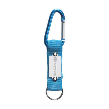 Logo trade business gifts image of: KeyTex carabiner hook
