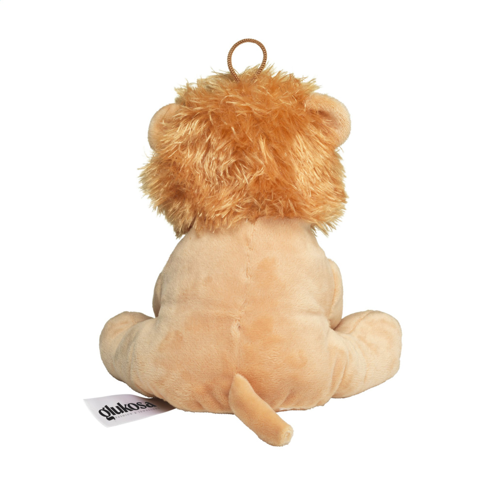 Logo trade promotional gift photo of: Louis plush lion cuddle toy