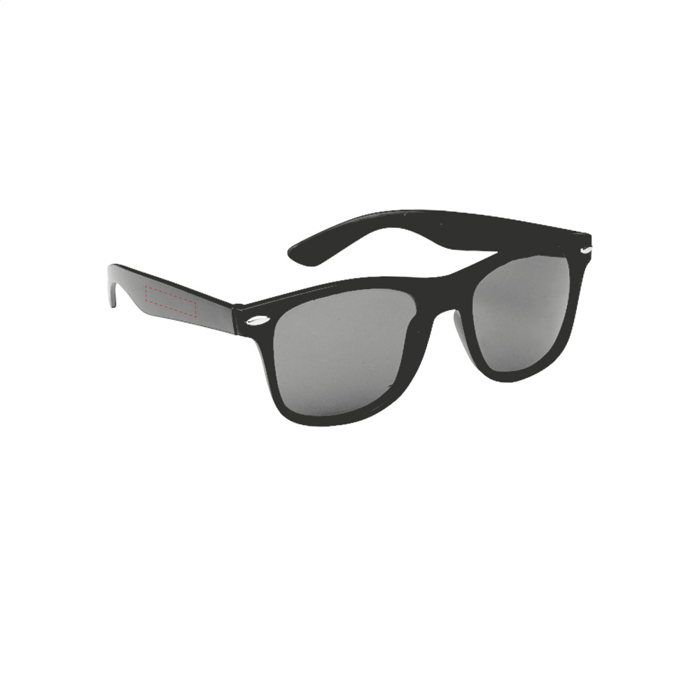 Logotrade promotional item image of: Malibu Matt Black sunglasses
