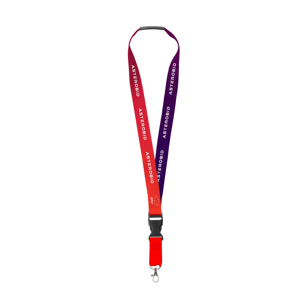 Logotrade business gifts photo of: Lanyard Promo Complete Sublimation RPET 2 cm keycord