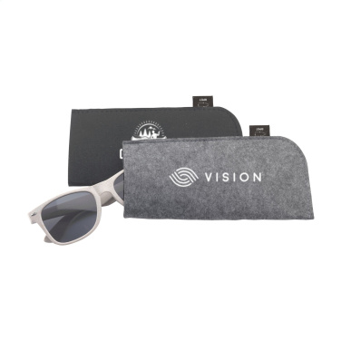 Logo trade promotional products picture of: Feltro GRS RPET Pouch for glasses