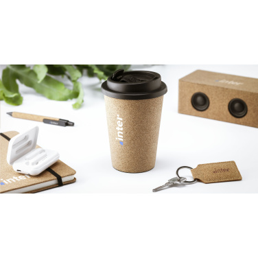 Logo trade promotional products image of: Cork Key Ring