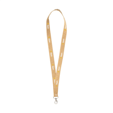 Logo trade promotional giveaway photo of: Lanyard Cork 2 cm keycord