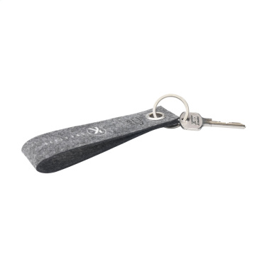 Logo trade promotional merchandise photo of: GRS RPET Felt Keyring