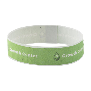 Logotrade corporate gift image of: Seed Paper Festival Wristband