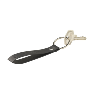 Logo trade promotional merchandise photo of: Vegan Pineapple Leather Keyring