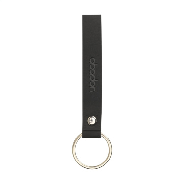 Logo trade promotional merchandise picture of: Vegan Pineapple Leather Keyring