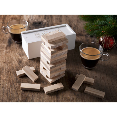 Logotrade business gift image of: Tower Game Deluxe X-Mas