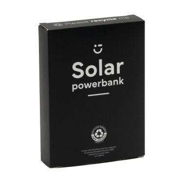 Logo trade promotional merchandise picture of: Solar RCS Powerbank 4000 power charger