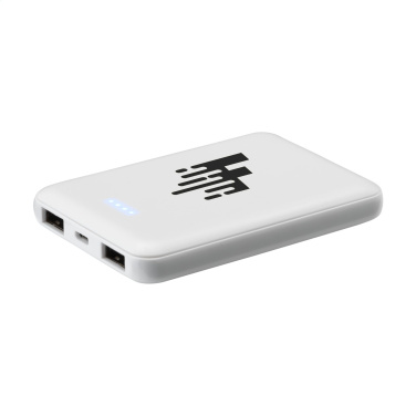 Logo trade corporate gifts image of: PocketPower 5000 RCS Recycled Powerbank