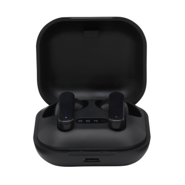 Logo trade promotional gift photo of: Aron TWS Wireless Earbuds in Charging Case