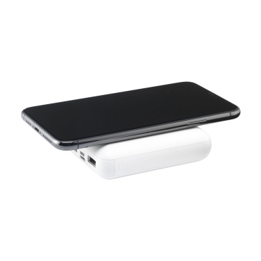Logo trade promotional gifts image of: PocketPower 10000 Wireless Powerbank wireless charger