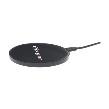 Logo trade promotional product photo of: Coil RCS Recycled Wireless Charger