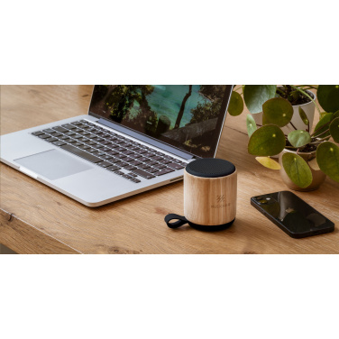 Logotrade promotional product image of: Timor Bamboo Wireless Speaker