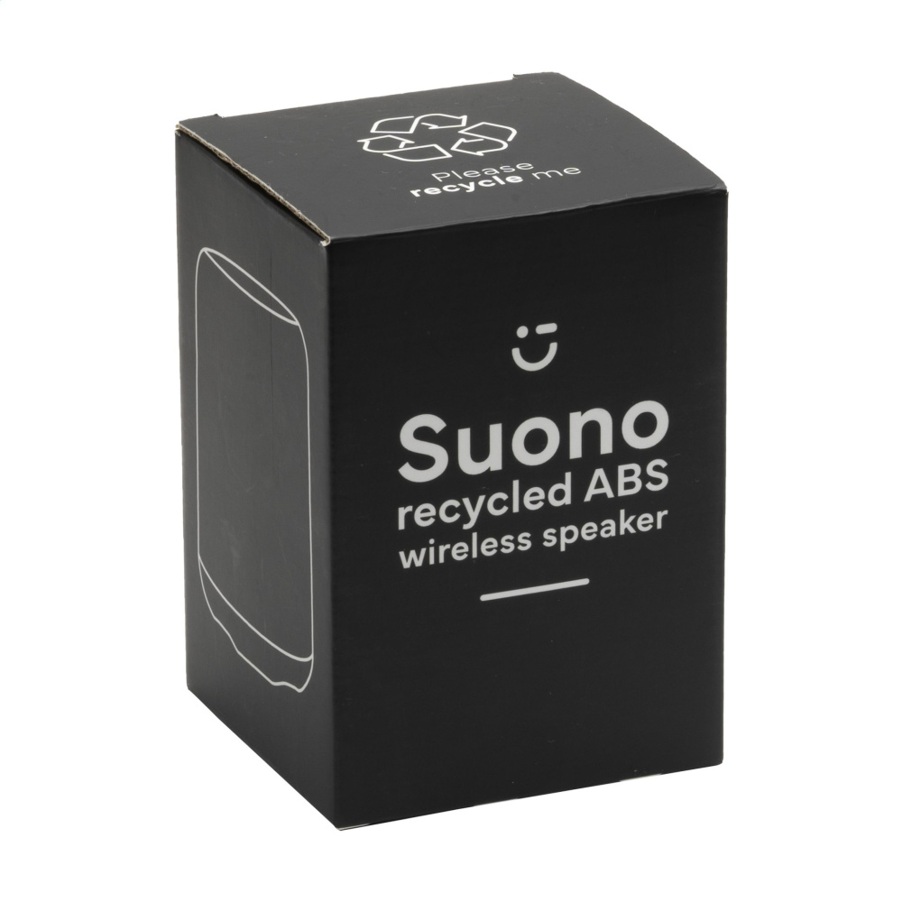 Logo trade promotional products picture of: Suono RCS Recycled ABS Wireless Speaker