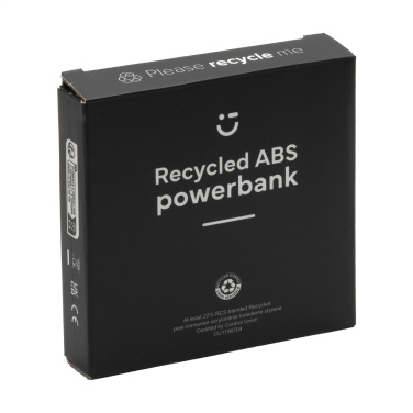Logotrade promotional giveaway picture of: Compact 5000 RCS Recycled ABS Powerbank