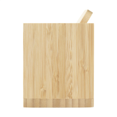 Logotrade promotional gift picture of: Bamboo Boss 15W charger/pen holder