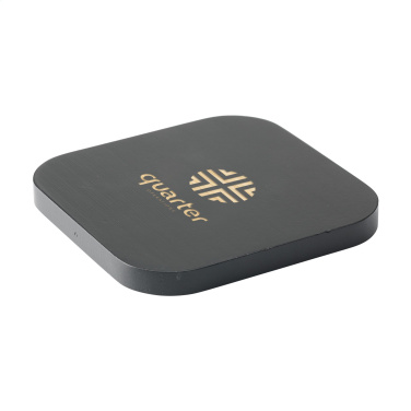 Logotrade corporate gift picture of: Bamboo Wireless Charger 15W