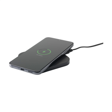Logotrade promotional product picture of: Bamboo Wireless Charger 15W