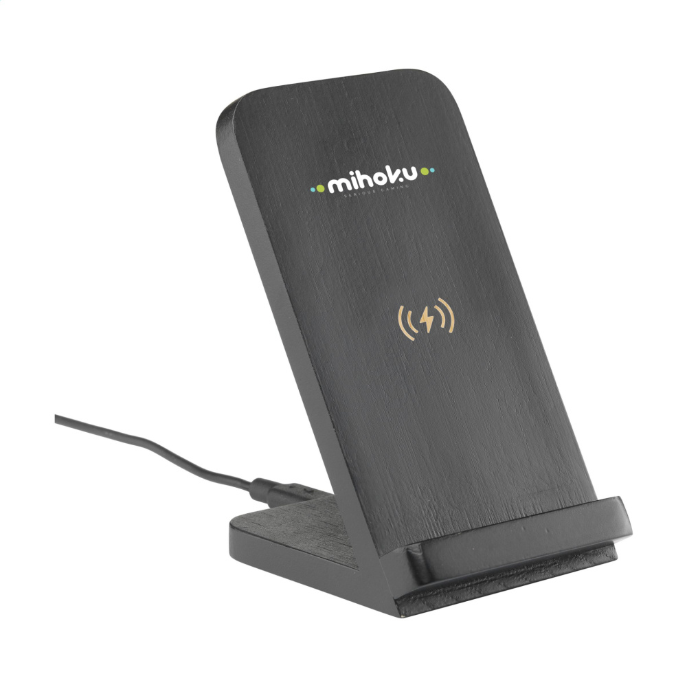 Logotrade promotional merchandise image of: Baloo Wireless Charger Stand 15W
