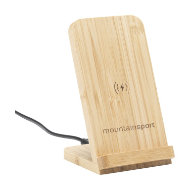 Logo trade corporate gift photo of: Baloo Wireless Charger Stand 15W