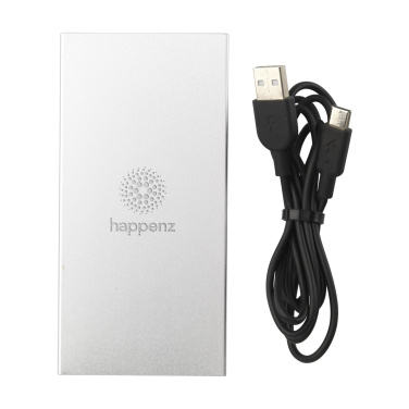 Logo trade corporate gifts picture of: Tecco GRS Recycled Alu Powerbank 5000 external charger