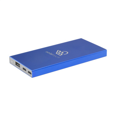 Logotrade promotional item picture of: Tecco GRS Recycled Alu Powerbank 5000 external charger