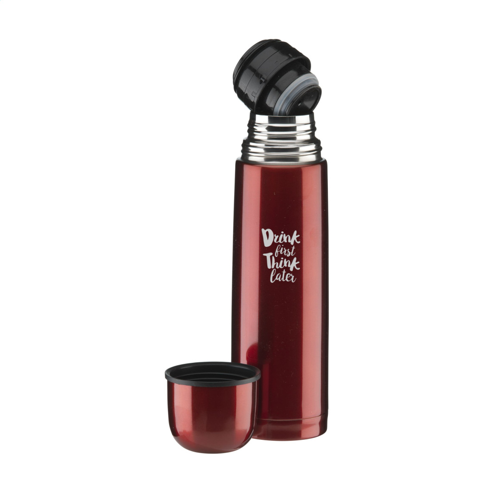 Logotrade promotional products photo of: ThermoColour 500 ml thermo bottle