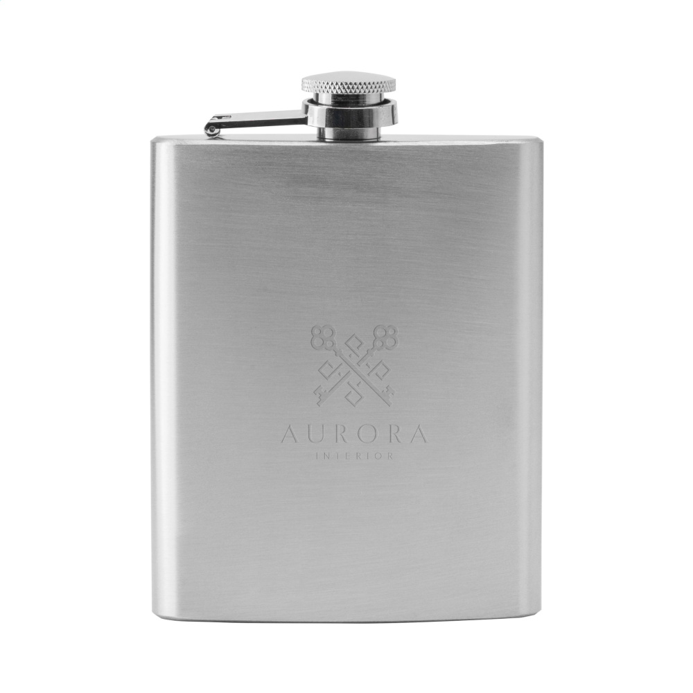 Logo trade promotional products image of: HipFlask 200 ml drinking bottle