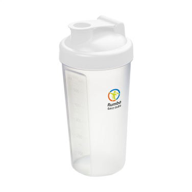 Logo trade advertising products image of: Shaker Protein 600 ml drinking cup