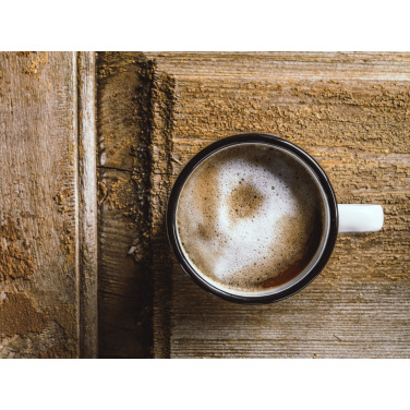 Logo trade promotional merchandise image of: Retro Enamel Mug 350 ml