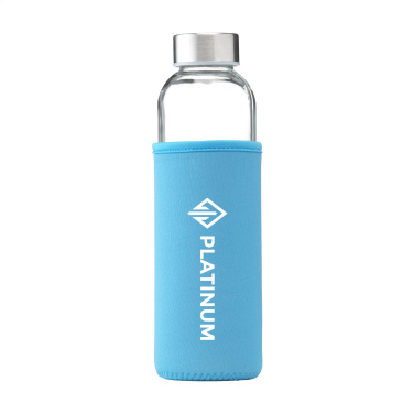 Logotrade advertising product image of: Senga Glass 500 ml drinking bottle
