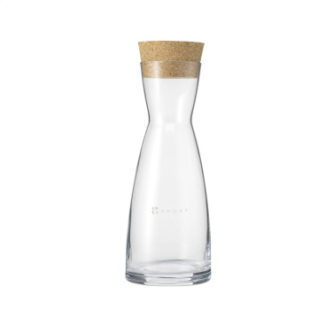 Logotrade promotional giveaway image of: Ypsilon Carafe 1 L with a cork cap