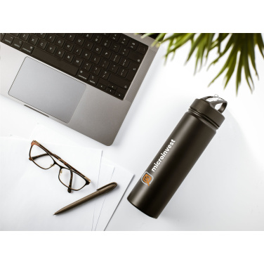 Logo trade promotional item photo of: Flask RCS Recycled Bottle 500 ml thermo bottle