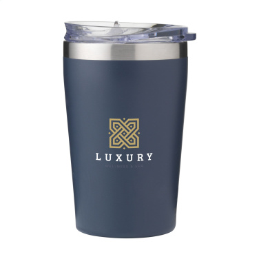 Logo trade business gifts image of: Re-Steel RCS Recycled Coffee Mug 380 ml thermo cup