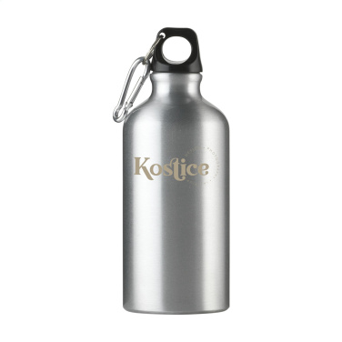 Logo trade advertising product photo of: AluMini GRS Recycled 500 ml water bottle