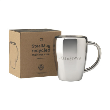 Logotrade promotional product picture of: SteelMug RCS Recycled Steel 220 ml