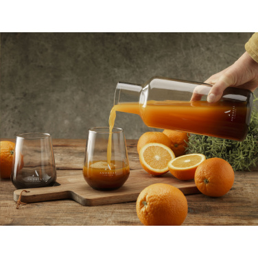 Logotrade promotional items photo of: Smokey Water Glass 450 ml