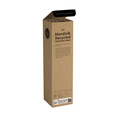 Logo trade promotional items image of: Nordvik RCS Recycled Steel 750 ml