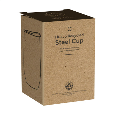 Logotrade promotional giveaway picture of: Huevo RCS Recycled Steel Cup 350 ml thermo cup