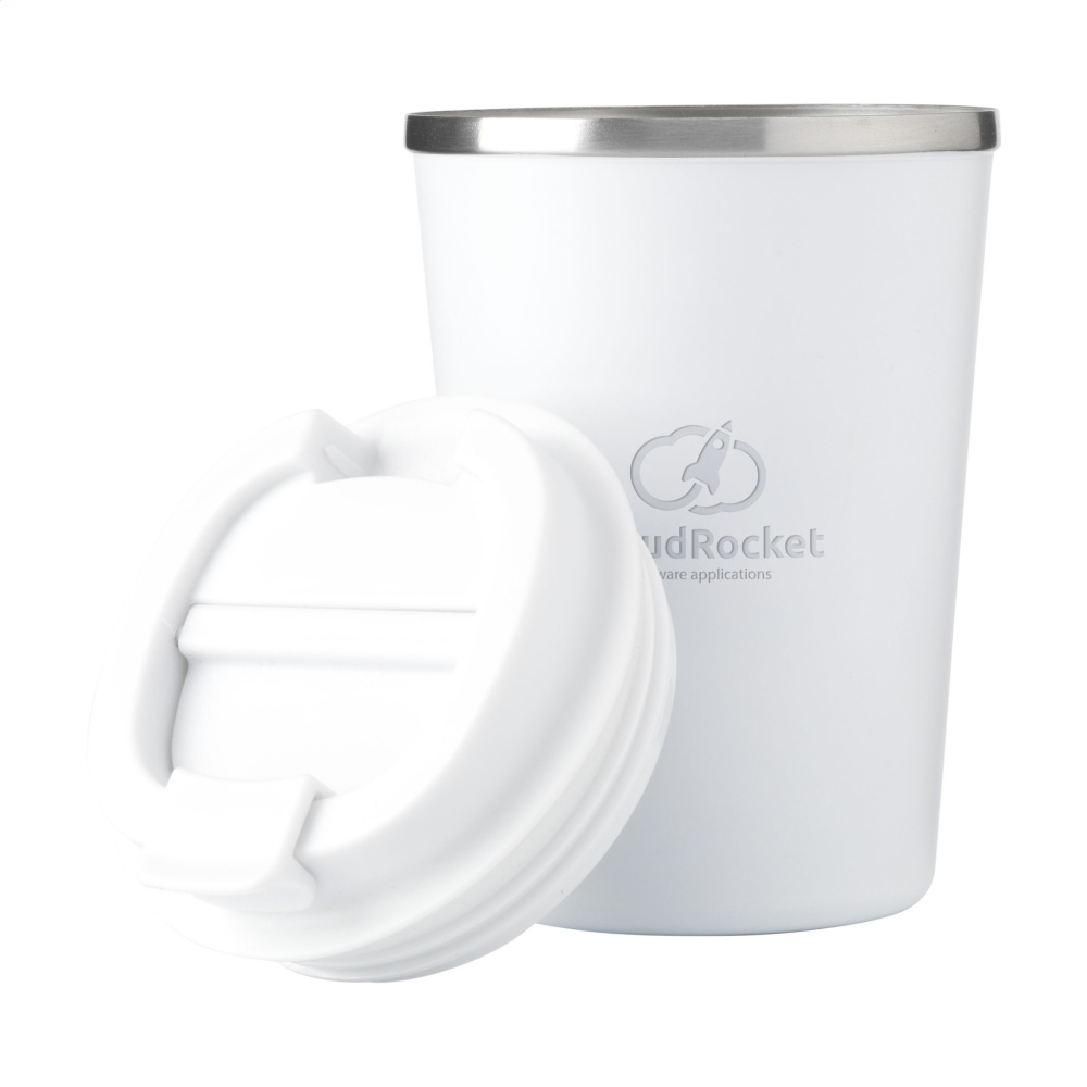 Logotrade business gift image of: Kaffi RCS Recycled Coffee Mug 300 ml thermo cup