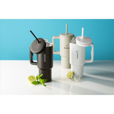Logotrade corporate gift picture of: Rhino RCS Recycled Steel Cup 900 ml