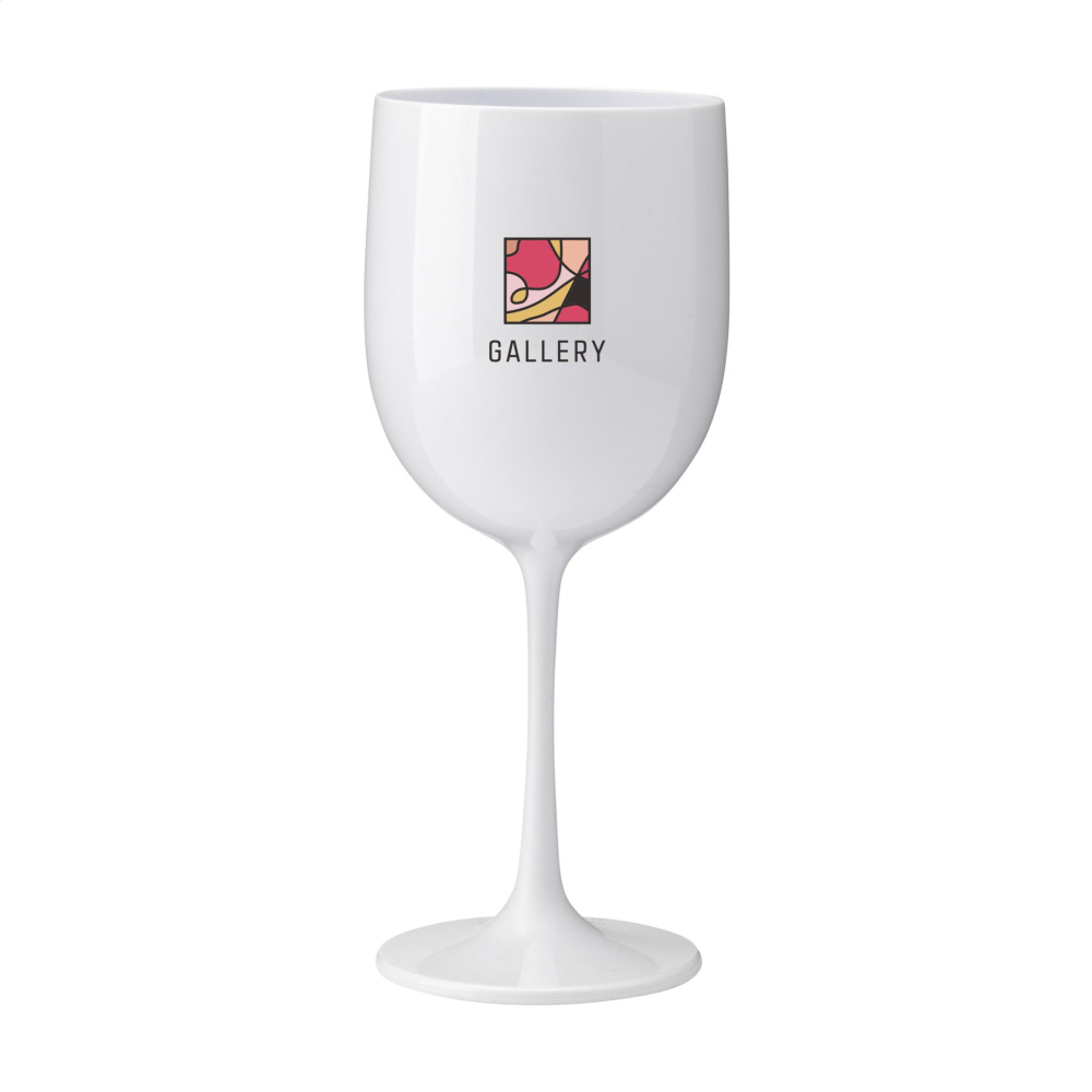 Logo trade promotional gift photo of: Lunaire Reusable Wine Glass 480 ml