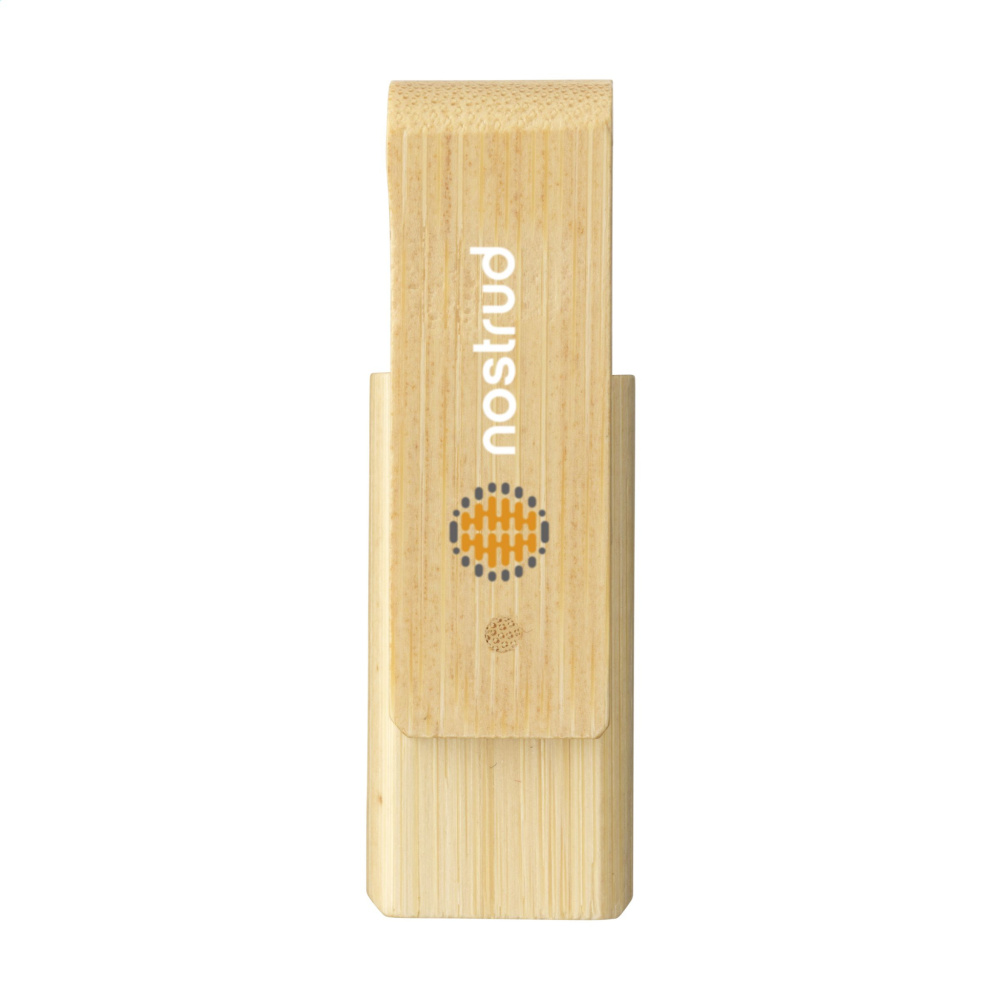 Logotrade promotional gift image of: USB Waya Bamboo  64 GB