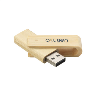 Logotrade promotional giveaway image of: USB Waya Bamboo  64 GB