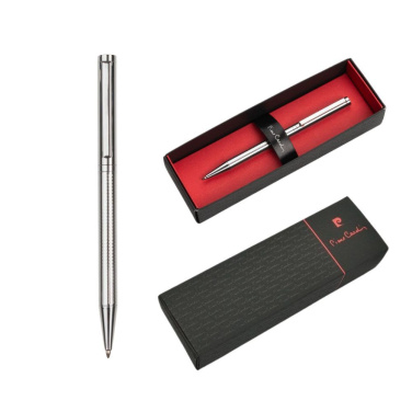 Logo trade promotional gifts image of: Metal ballpoint pen DOMINIQUE Pierre Cardin