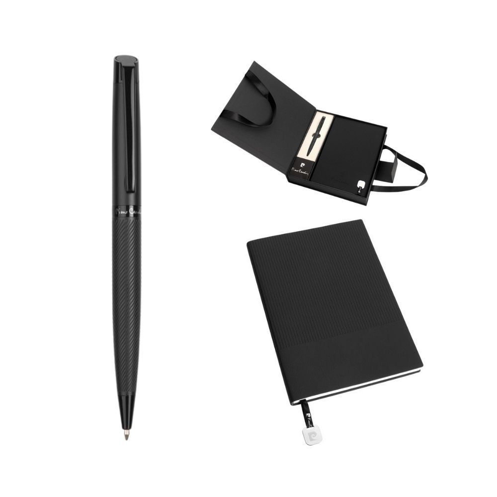 Logo trade promotional items picture of: Set of notebook and pen CHANTAL Pierre Cardin